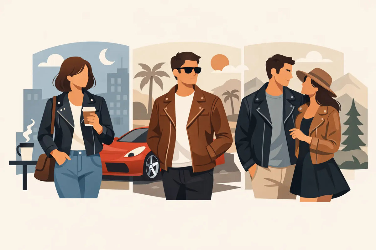 Leather Jackets: Easy Outfits for Every Plan