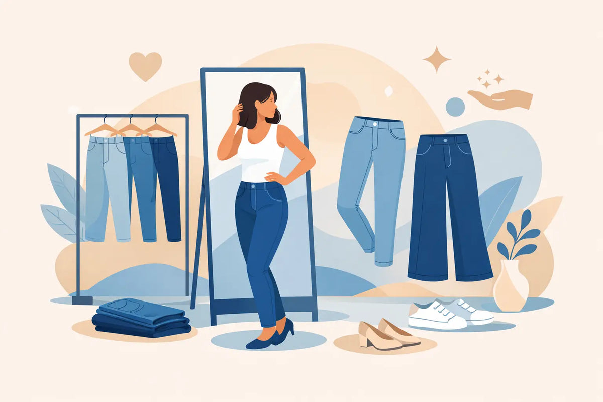 How to Find Flattering Jeans That Feel Right