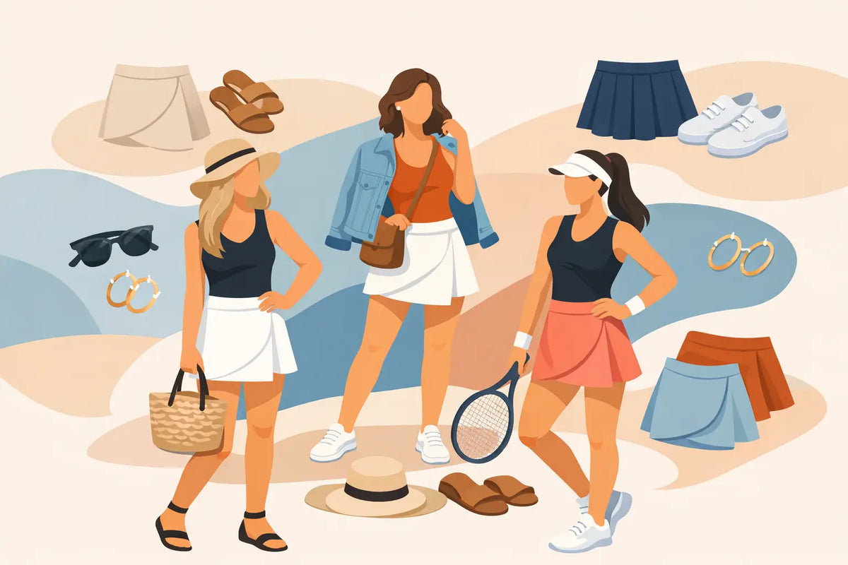 12 Skort Outfit Ideas Women Will Wear on Repeat
