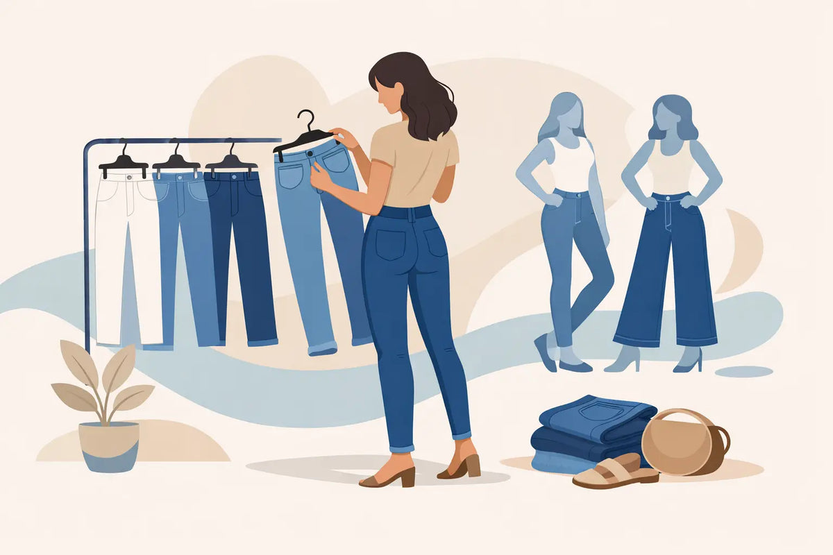A Denim Fit Guide for Women That Feels Easy