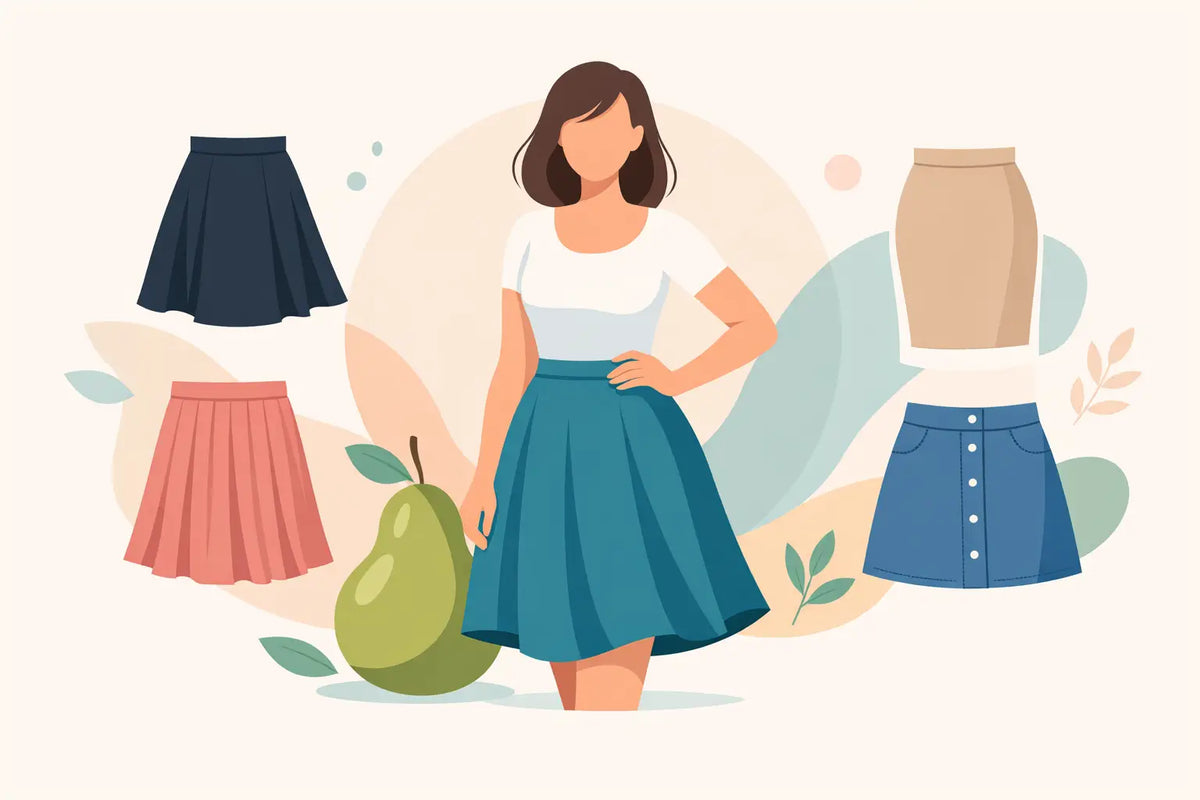 Best Skirts for Pear Shapes That Flatter