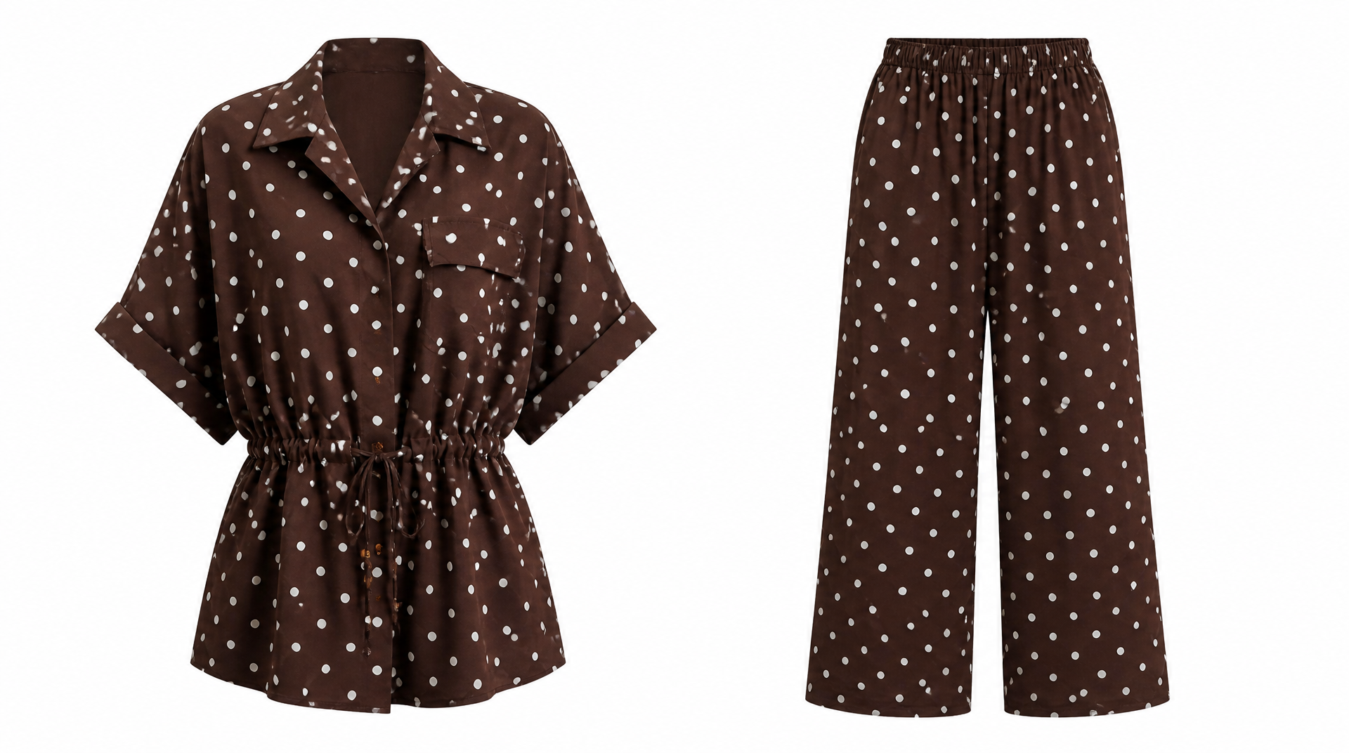 Polka Co-Ord Set G-0261