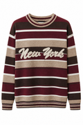 New York Knit Sweater Top N-AH-1286e