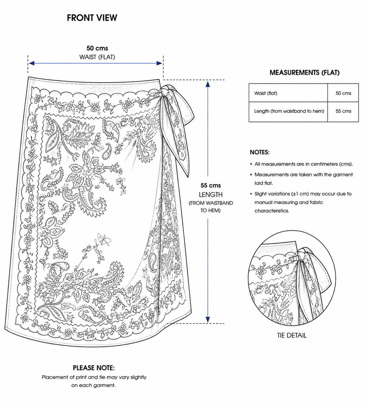 Skirt Pareo J-20905