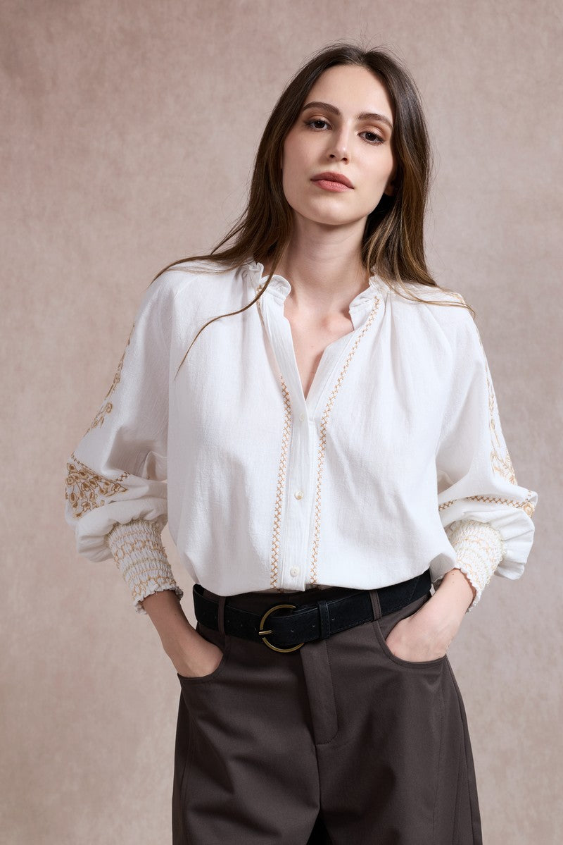 Embroidered Shirt N-CH-722