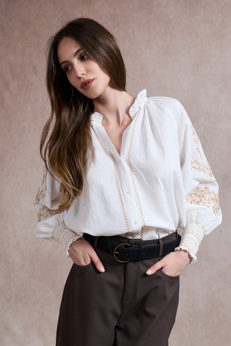 Embroidered Shirt N-CH-722