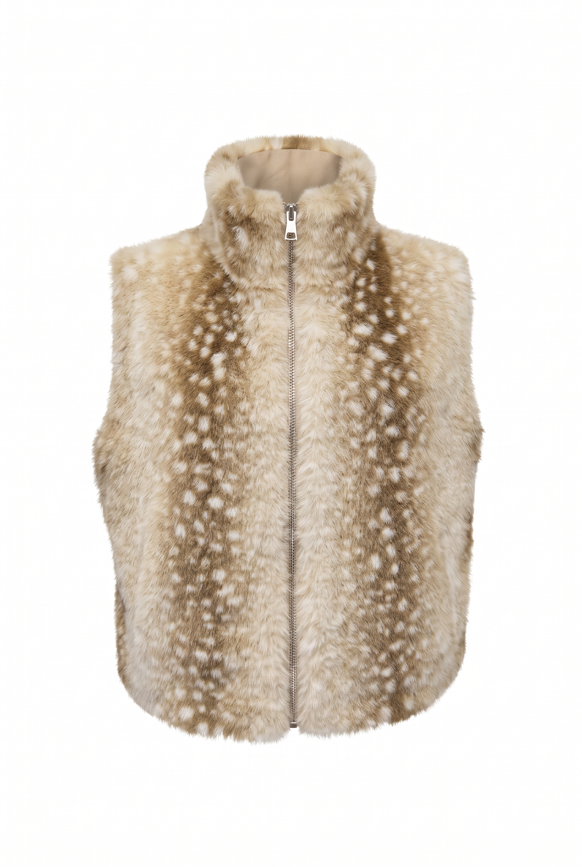 Faux Fur Bambi Waistcoat Q-06ES34
