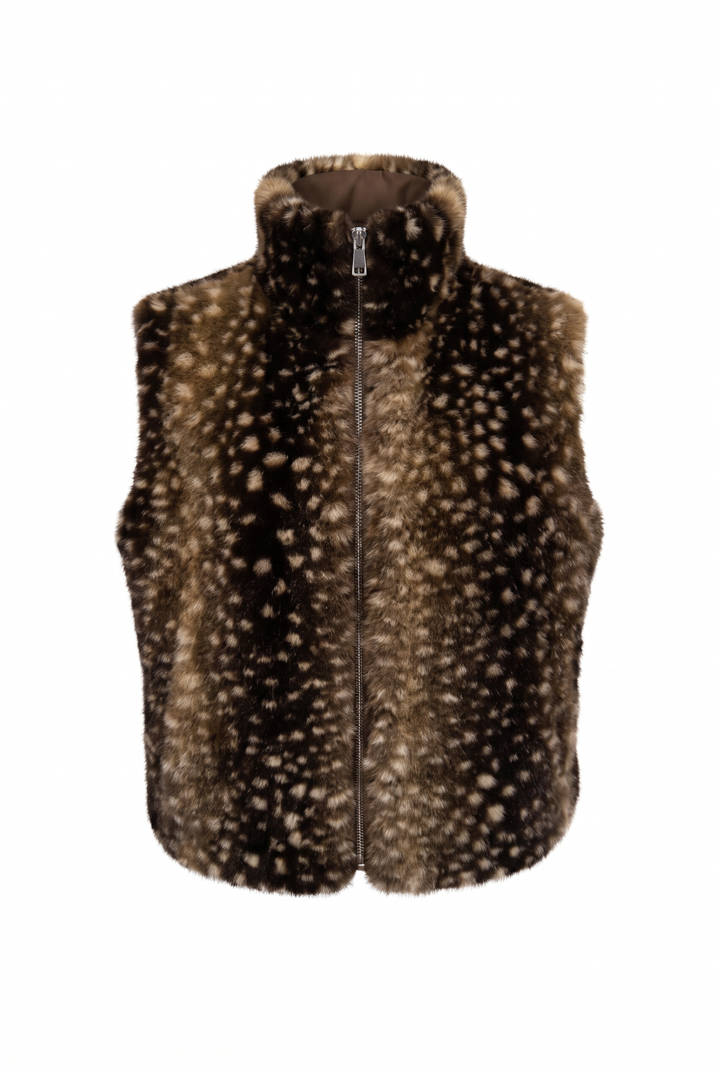 Faux Fur Bambi Waistcoat Q-06ES34
