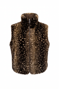 Faux Fur Bambi Waistcoat Q-06ES34