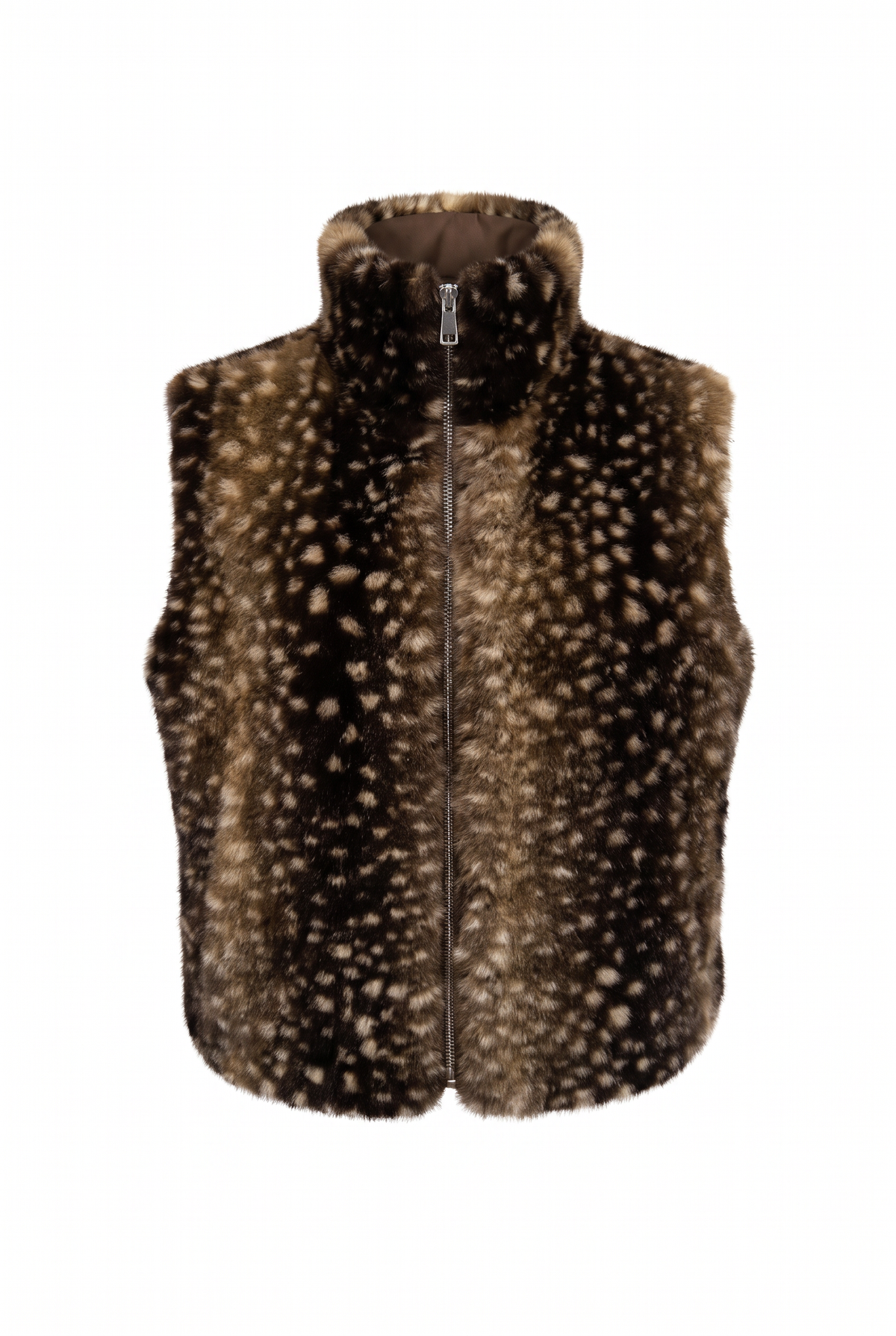 Faux Fur Bambi Waistcoat Q-06ES34