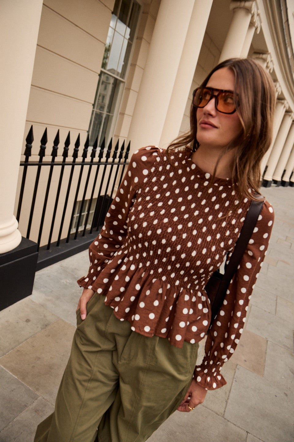 Polka Dot Top Q-Q-3403