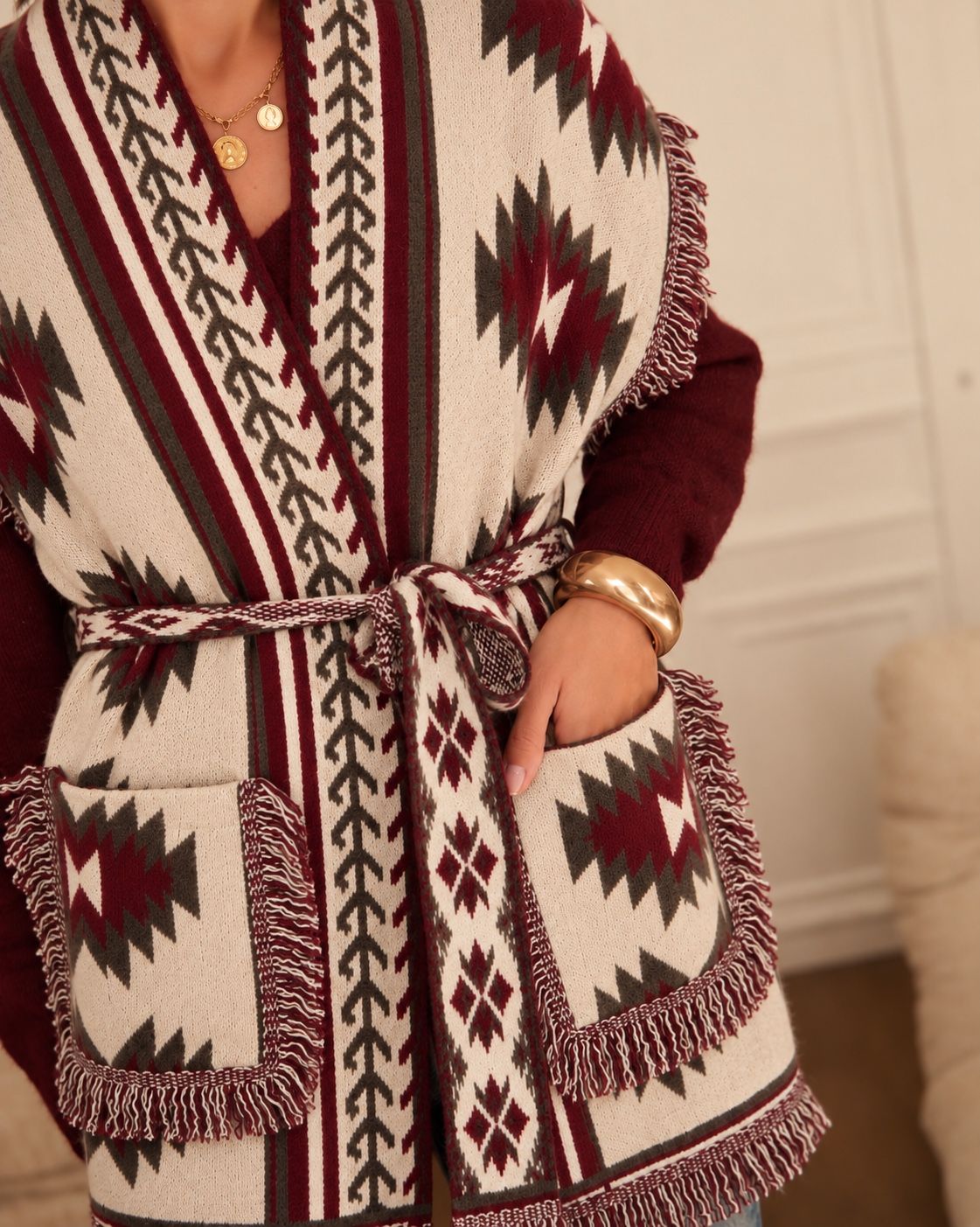 Boho Cardigan Q-AR-1360