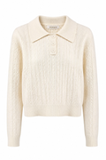 Woven Long Sleeves Poloshirt O-1712