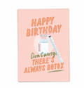 Happy bday botox - Double (KB-HB62-D)
