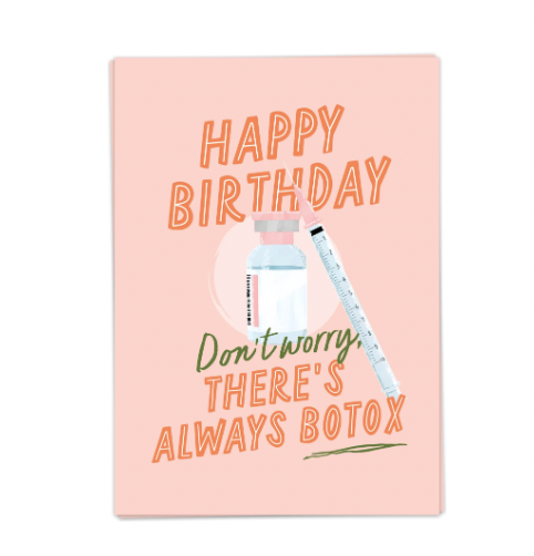 Happy bday botox - Double (KB-HB62-D)