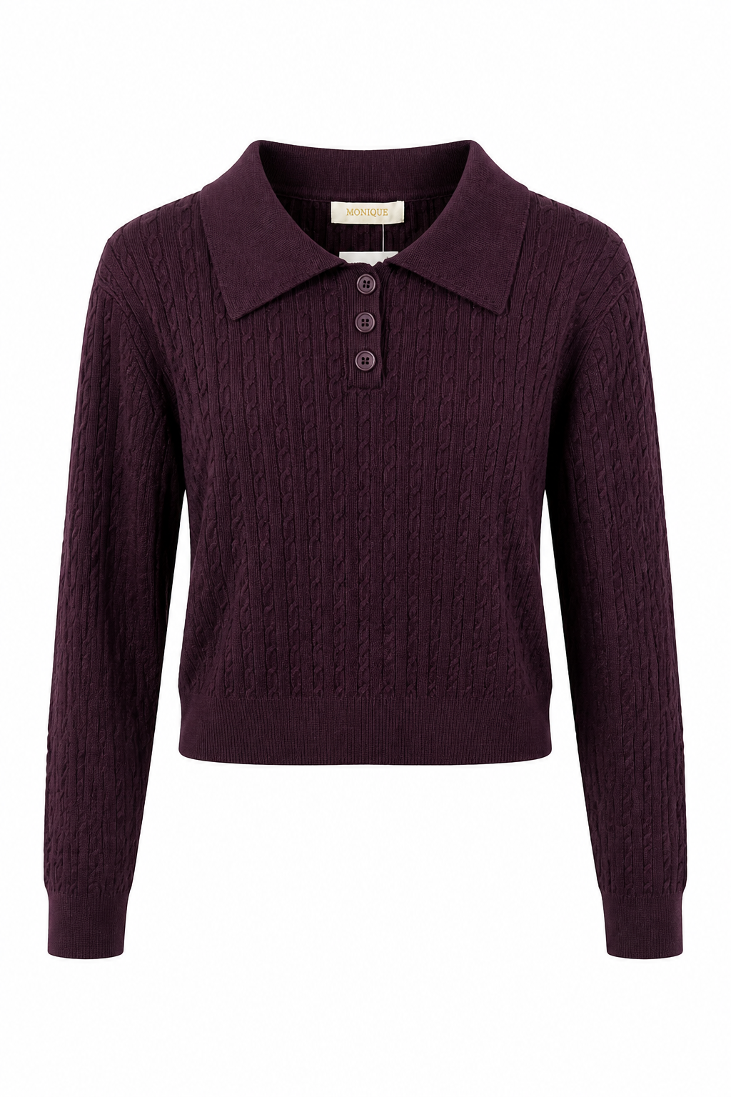 Woven Long Sleeves Poloshirt O-1712
